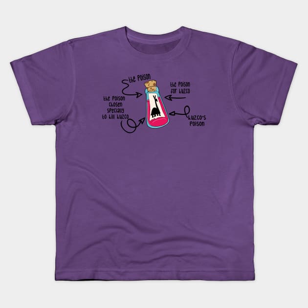 The poison Kids T-Shirt by Flip Flops in Fantasyland